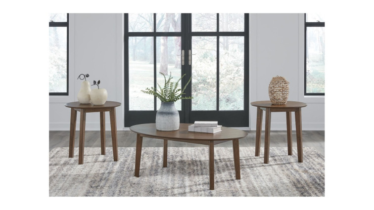 Table (Set of 3) Gordonay – Coffee & End Table Sets 