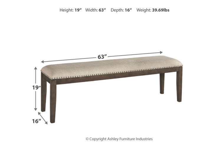 კომპლექტი Johnelle S6 • სასადილო ოთახის მაგიდა და სკამები